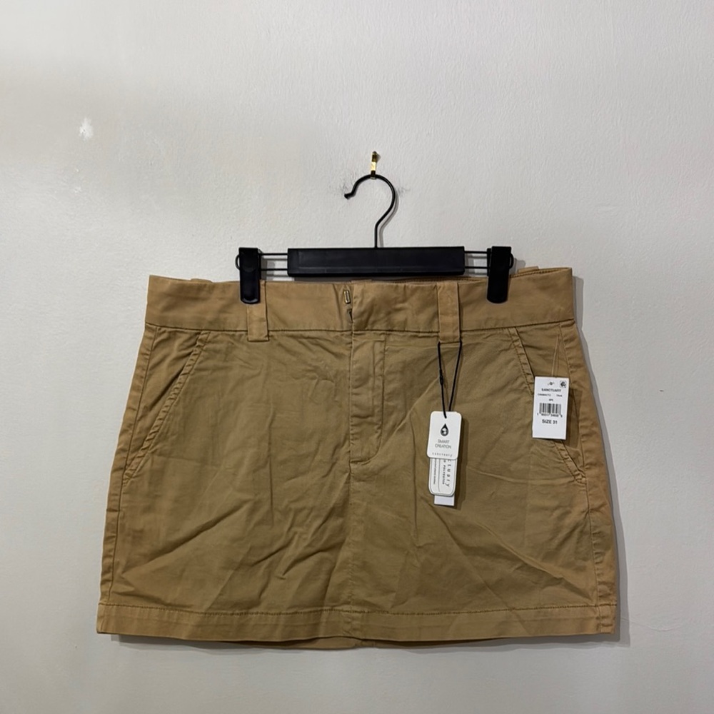 Sanctuary Tan Mini Skirt